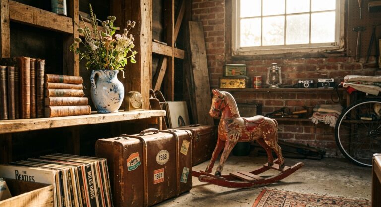 Upcycling and repurposing vintage items for a sustainable second life